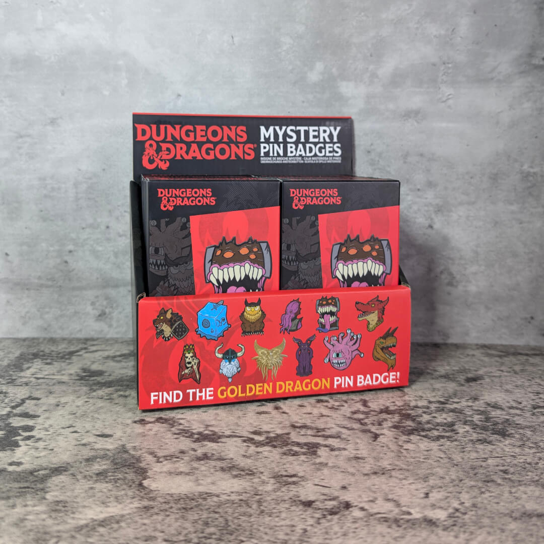 Dungeons and Dragons - Mystery Pin Badges