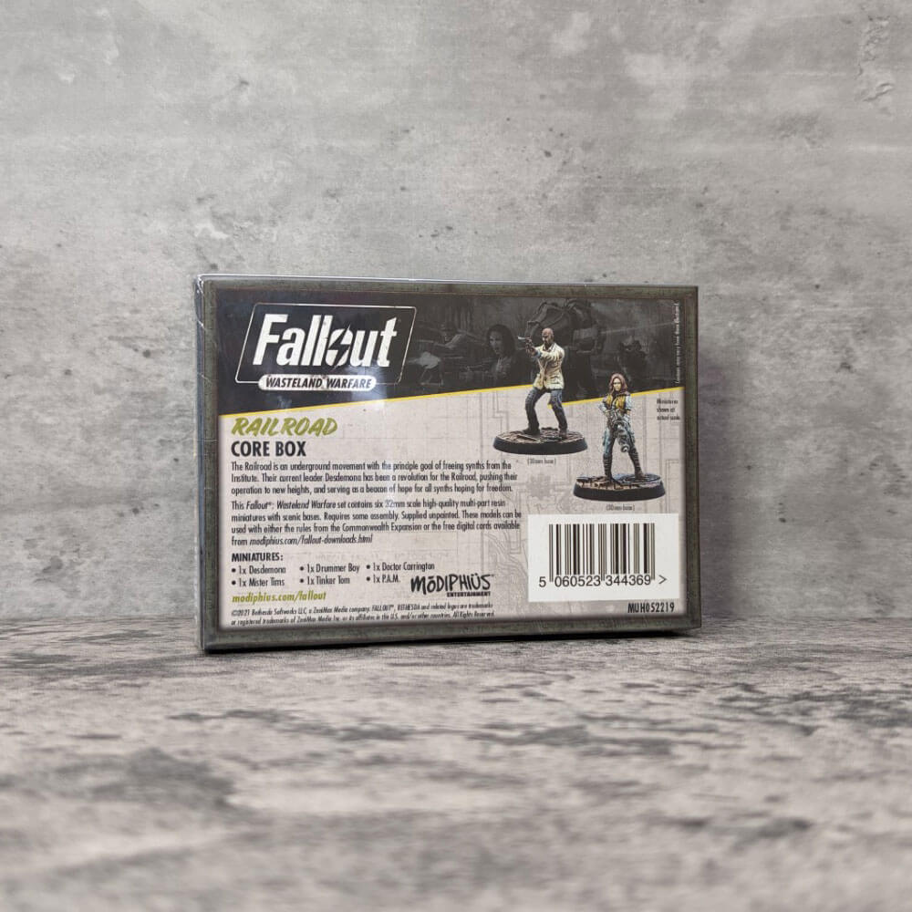 Fallout: Wasteland Warfare - Railroad: Core Box - Fun Flies Ltd