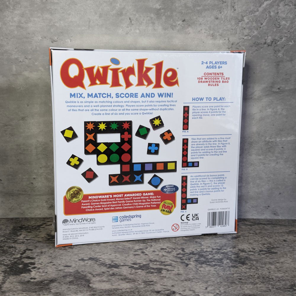 Qwirkle - Board Game - Fun Flies Ltd